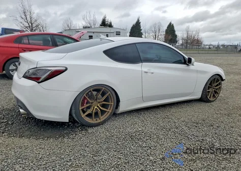 2012 Hyundai Genesis Coupe 2.0T R-Spec from USA, damaged, VIN KMHHT6KD3CU078939